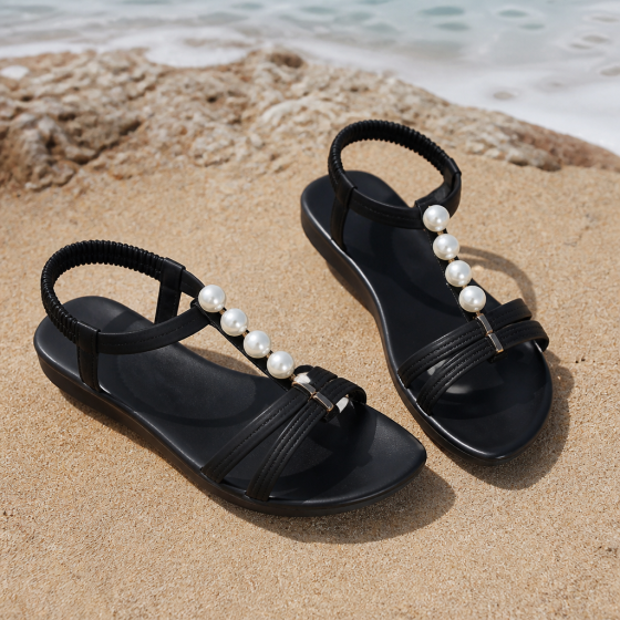 Advanced Pearl Accent Sandal