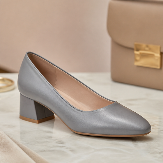 Advanced Block Heel Office Shoe