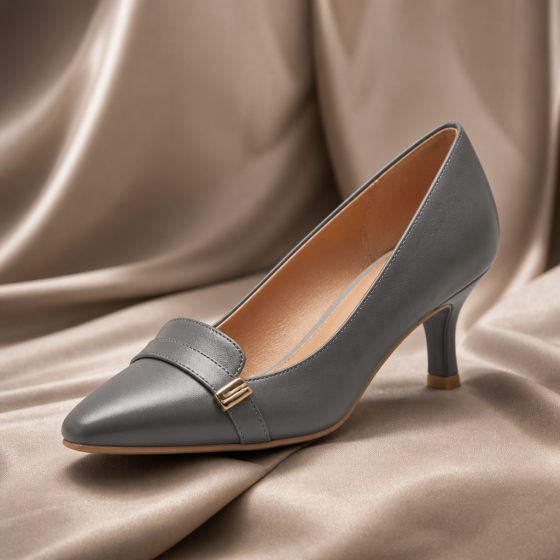 Premium Kid Leather Heel